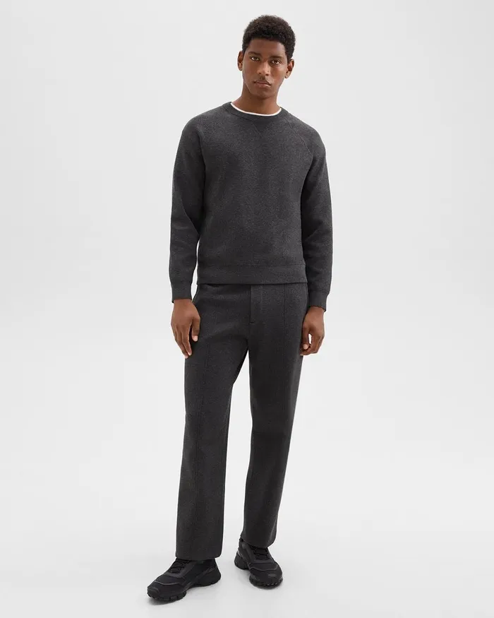 Men Theory Pants Relaxed Pant In Light Bilen Pestle Melange
