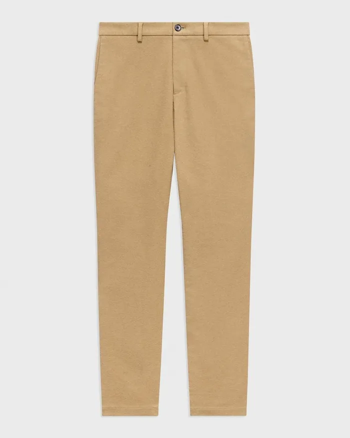 Men Theory Pants Zaine Pant In Moleskin Twill New Camel