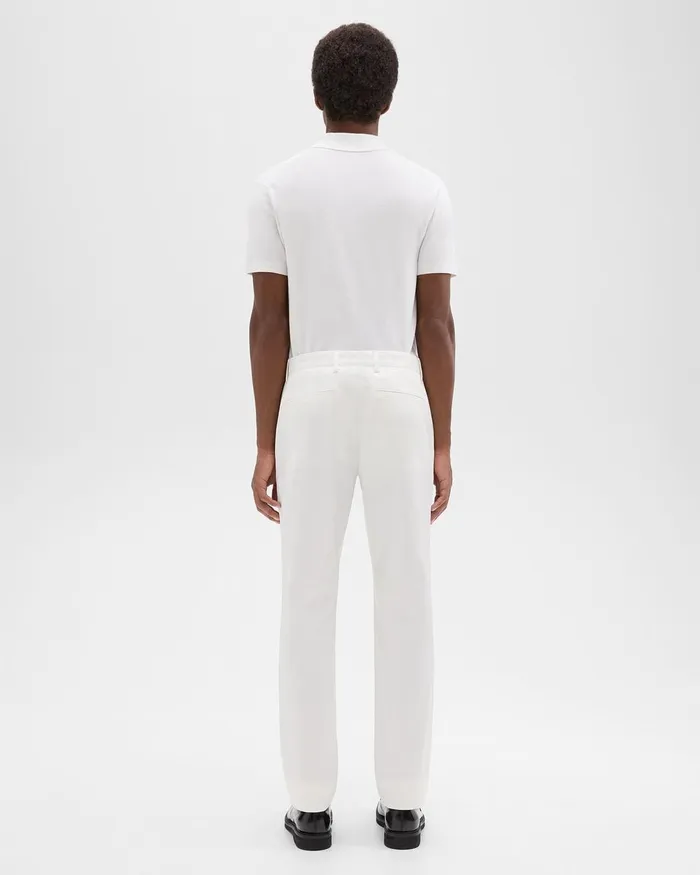 Men Theory Pants Zaine Pant In Organic Cotton White
