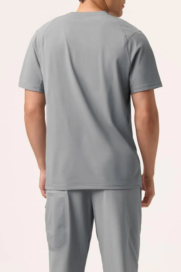 Men Tops and TShirts Fila Everyday Ace Tee 050 Ultimate Gray Men Tops and TShirts Fila Everyday Ace Tee 050 Ultimate Gray