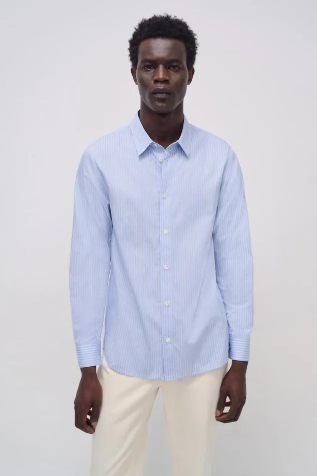 Men Tops and TShirts Jonathan Simkhai Hendrix Shirt Striped Shirt Men Tops and TShirts Jonathan Simkhai Hendrix Shirt Striped Shirt