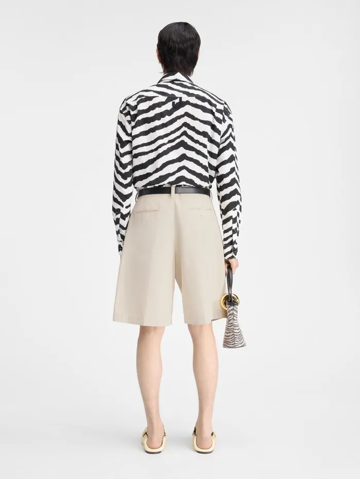 Men Trousers and Shorts JACQUEMUS The Melo Shorts Light Beige Men Trousers and Shorts JACQUEMUS The Melo Shorts Light Beige