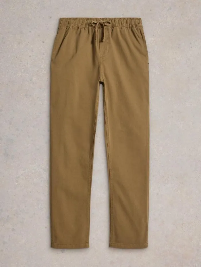 Men Wren Drawstring Trouser Khaki Green White Stuff Trousers Men Wren Drawstring Trouser Khaki Green White Stuff Trousers