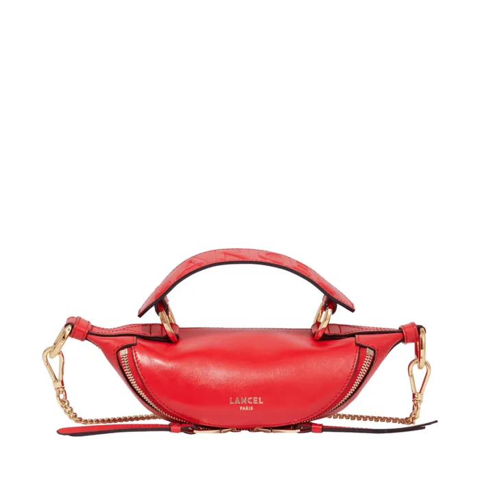 Mini Bag Crossbody Kiss Red Women Lancel Hand Bags