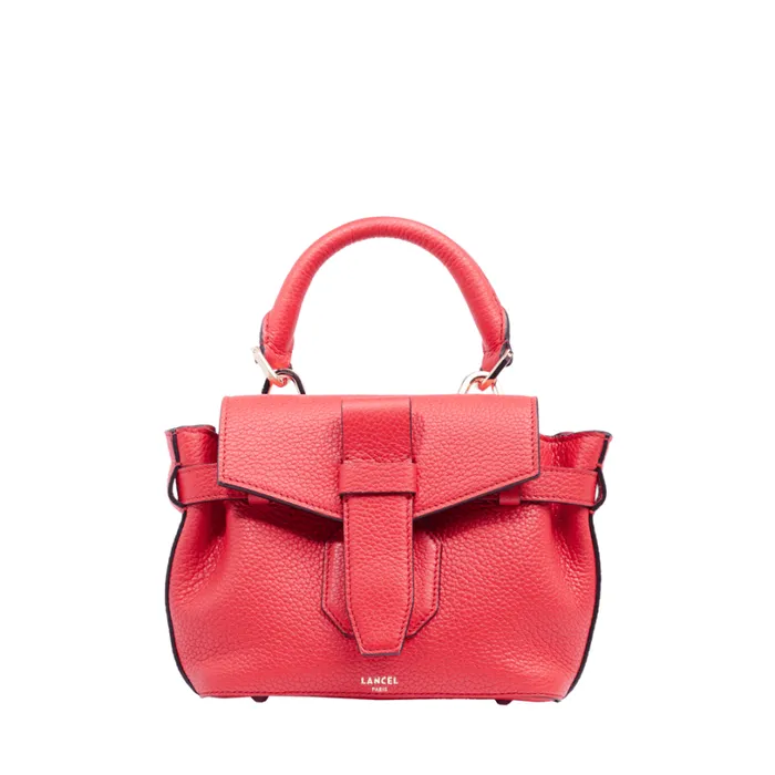 Mini Handbag Kiss Red Women Lancel Hand Bags