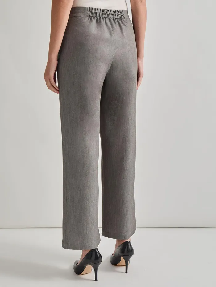 Misook Stretch Woven Wide Leg Pant Women Pants and Shorts Misook Stretch Woven Wide Leg Pant Women Pants and Shorts