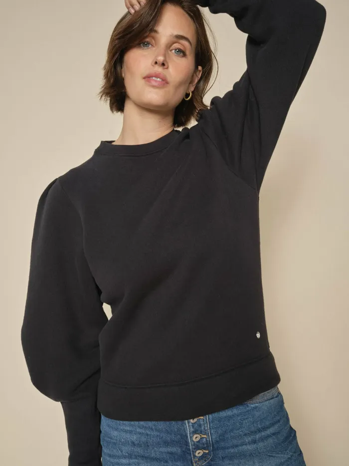 MMTulic OLS Sweatshirt Black Sweats MOS MOSH Women