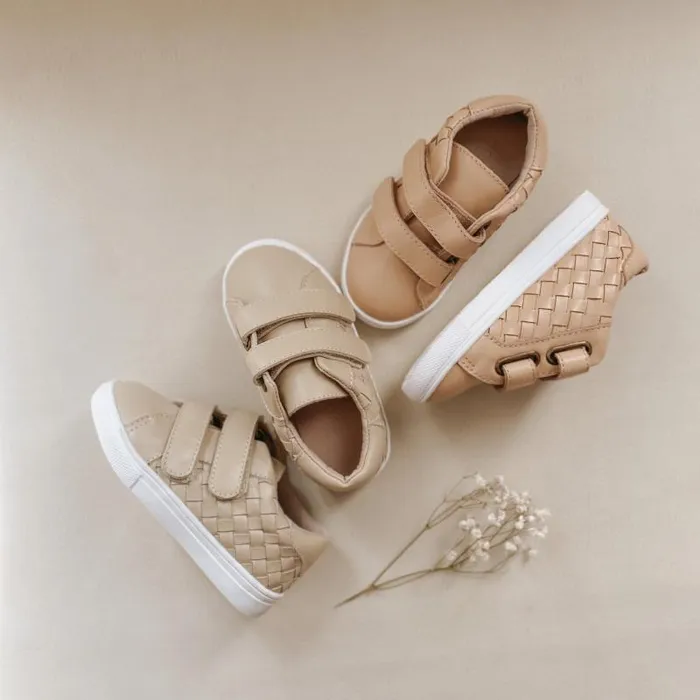 Nisolo Baby Toddler and Kids Shoes Women Woven Sneaker Honey Honey Nisolo Baby Toddler and Kids Shoes Women Woven Sneaker Honey Honey