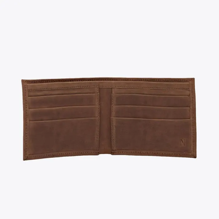 Nisolo Bags and Wallets Men Brewer Wallet Tobacco