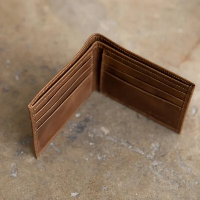 Nisolo Bags and Wallets Men Brewer Wallet Tobacco