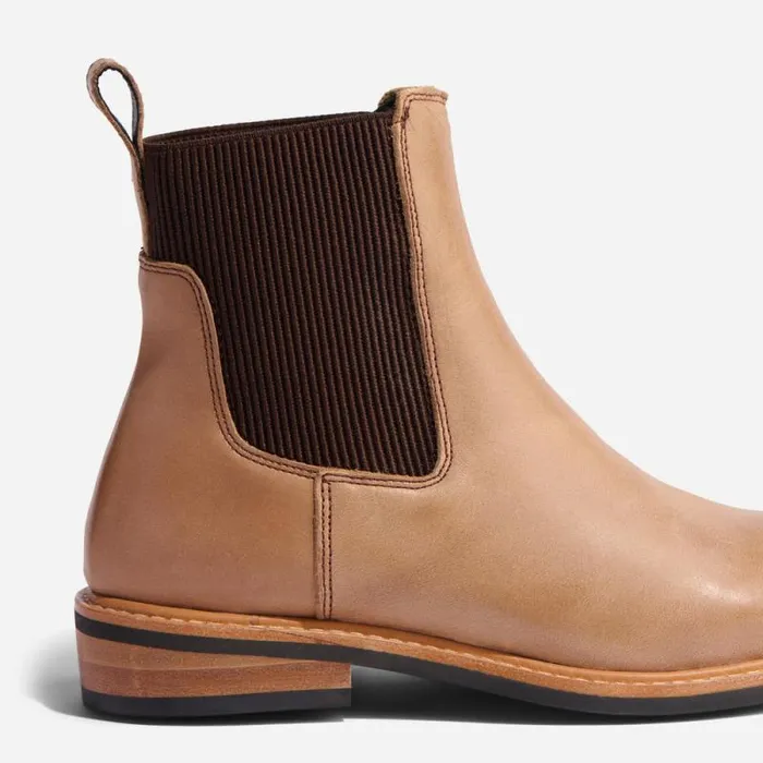 Nisolo Boots Women Carmen Chelsea Boot Almond Nisolo Boots Women Carmen Chelsea Boot Almond