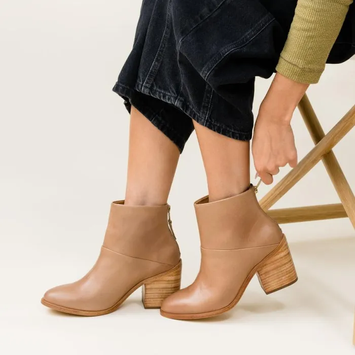 Nisolo Boots Women Dari Boot 20 Almond Nisolo Boots Women Dari Boot 20 Almond