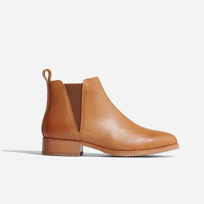 Nisolo Boots Women Eva Everyday Chelsea Boot Nutmeg