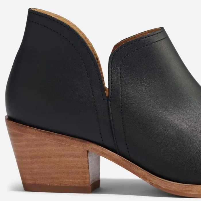 Nisolo Boots Women Mia Everyday Ankle Bootie Black