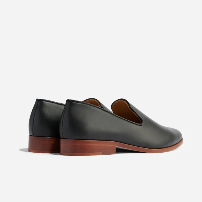 Nisolo Flats and Slip Ons Women Everyday Slip On Loafer Black Nisolo Flats and Slip Ons Women Everyday Slip On Loafer Black