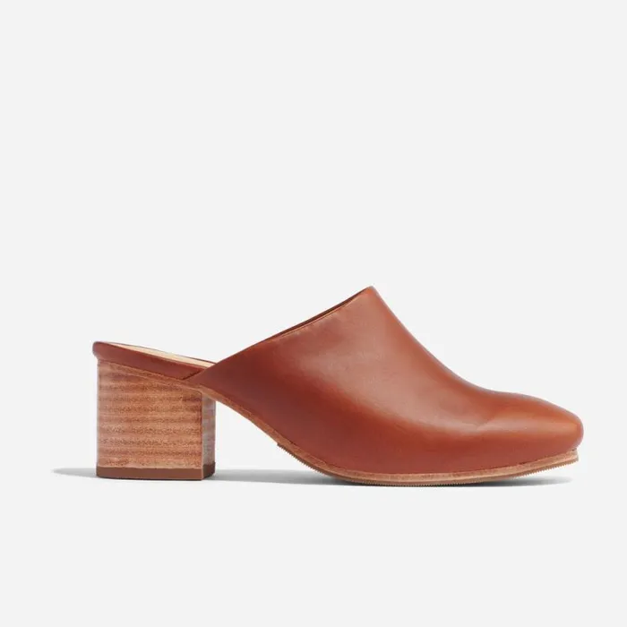 Nisolo Loafers and Mules Women AllDay Heeled Mule Brandy Nisolo Loafers and Mules Women AllDay Heeled Mule Brandy