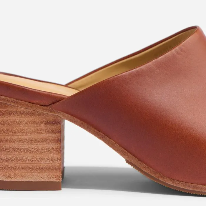 Nisolo Loafers and Mules Women AllDay Heeled Mule Brandy Nisolo Loafers and Mules Women AllDay Heeled Mule Brandy