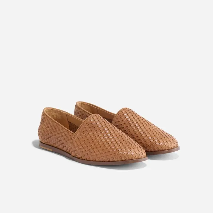 Nisolo Oxfords and Loafers Men Alejandro Woven Slip On 20 Woven Brown