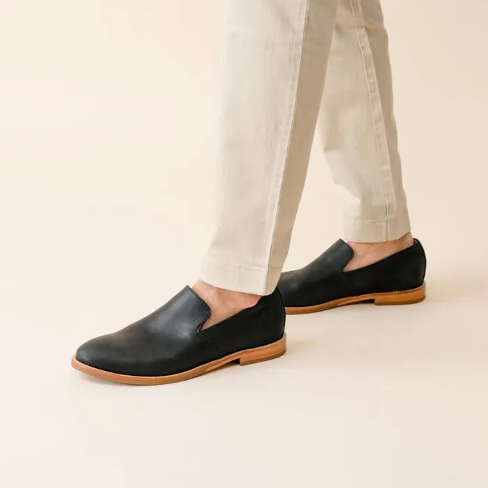 Nisolo Sandals and Slip Ons Men Rio SlipOn Loafer Black Nisolo Sandals and Slip Ons Men Rio SlipOn Loafer Black