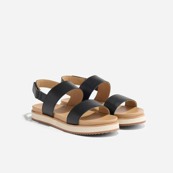 Nisolo Sandals Women GoTo Flatform Sandal 20 Black