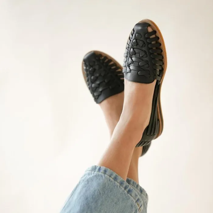 Nisolo Sandals Women Huarache Sandal Black Nisolo Sandals Women Huarache Sandal Black