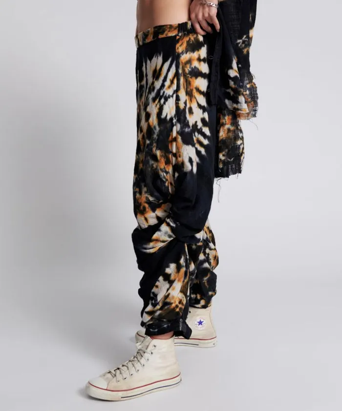 One Teaspoon Bottoms HAND PRINTED STORM FLOWER PANTS 8211 Women One Teaspoon Bottoms HAND PRINTED STORM FLOWER PANTS 8211 Women