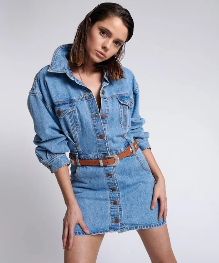 One Teaspoon Denim Dresses MALIBU OCEAN DRESS 8211 Women