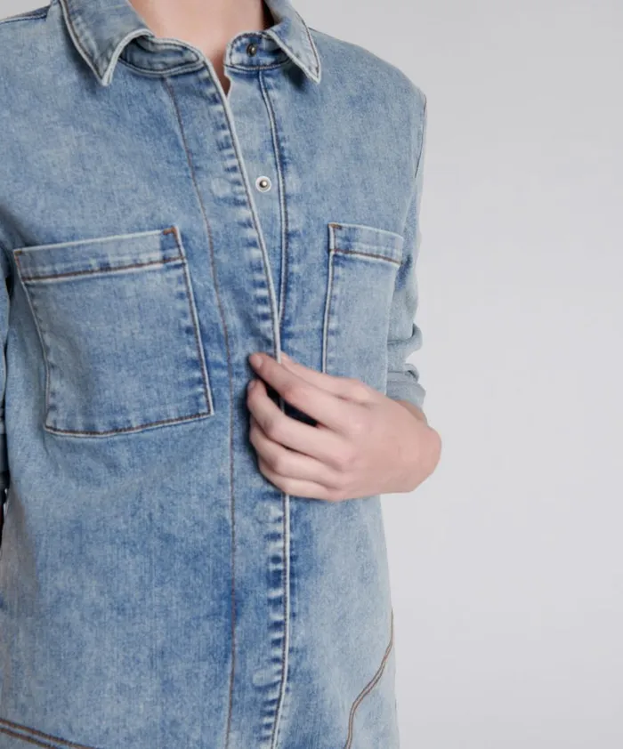 One Teaspoon Denim Jumpsuits HENDRIXE PROPHECY JUMPSUIT BLUE 8211 Women