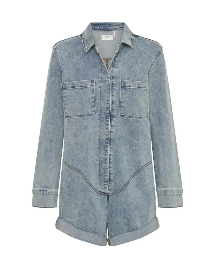 One Teaspoon Denim Jumpsuits HENDRIXE PROPHECY JUMPSUIT BLUE 8211 Women