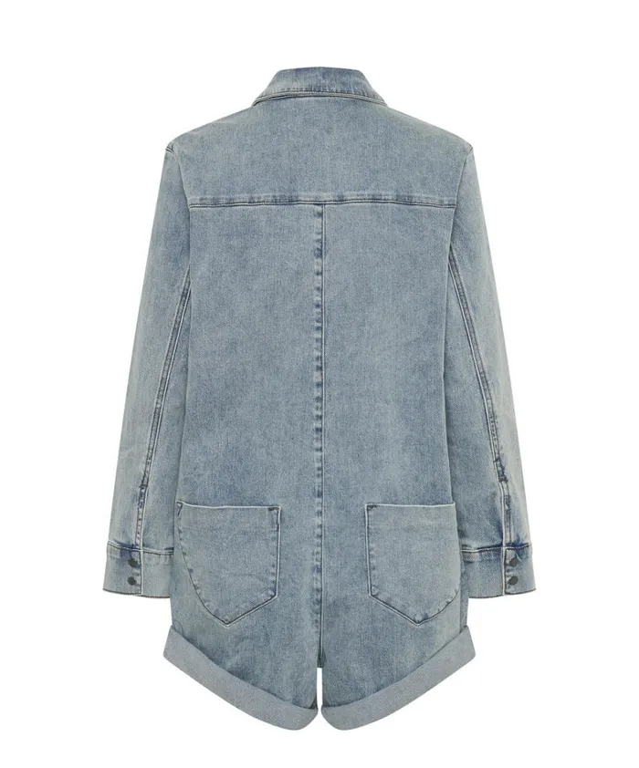One Teaspoon Denim Jumpsuits HENDRIXE PROPHECY JUMPSUIT BLUE 8211 Women
