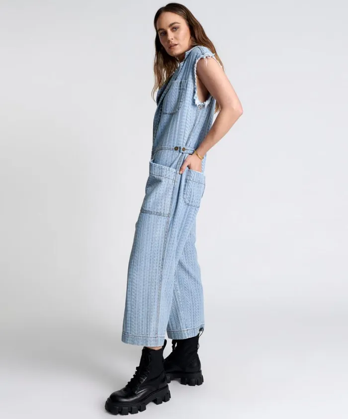 One Teaspoon Denim Jumpsuits ON REPEAT SAFARI CAMP OVERALLS 8211 Women One Teaspoon Denim Jumpsuits ON REPEAT SAFARI CAMP OVERALLS 8211 Women