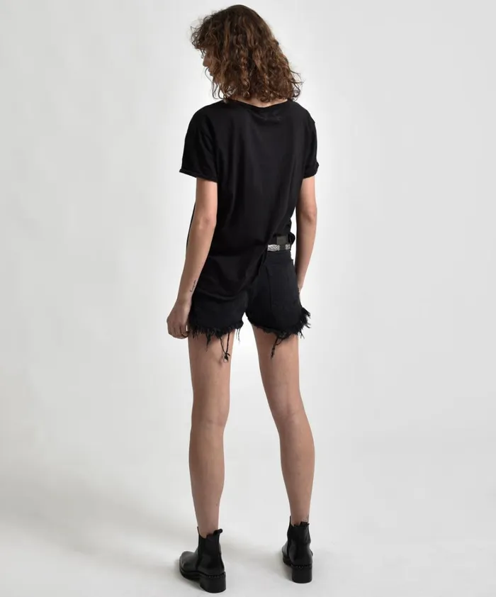 One Teaspoon Graphic Tees SEX IS FUN TEE BLACK 8211 Women