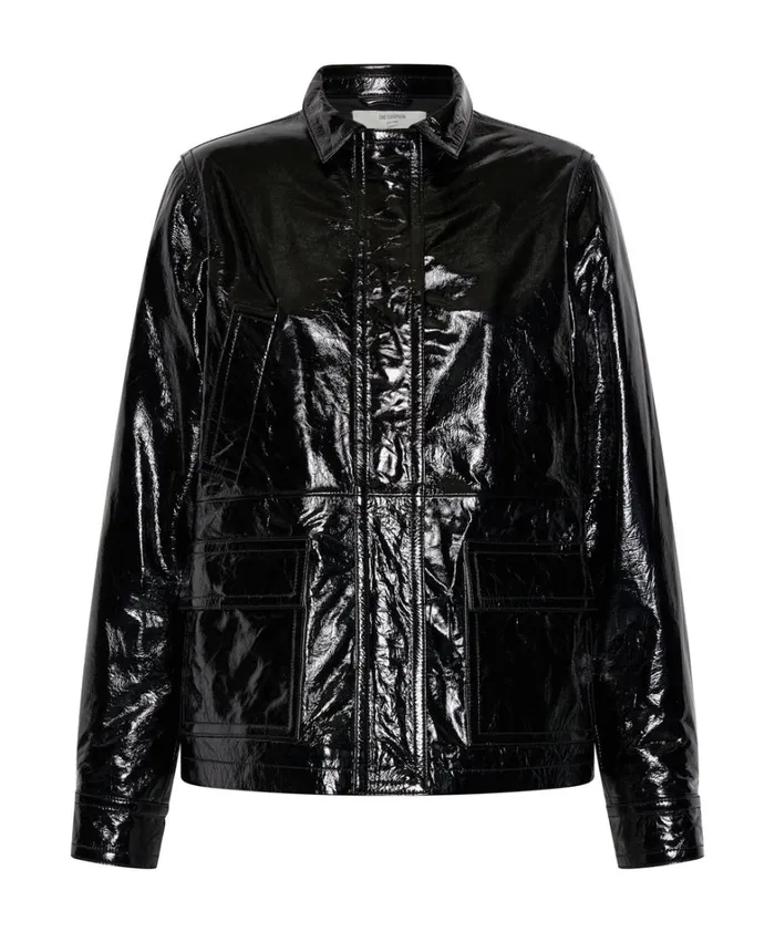 One Teaspoon Jackets BLACK OUT PATENT LEATHER JACKET 8211 Women One Teaspoon Jackets BLACK OUT PATENT LEATHER JACKET 8211 Women