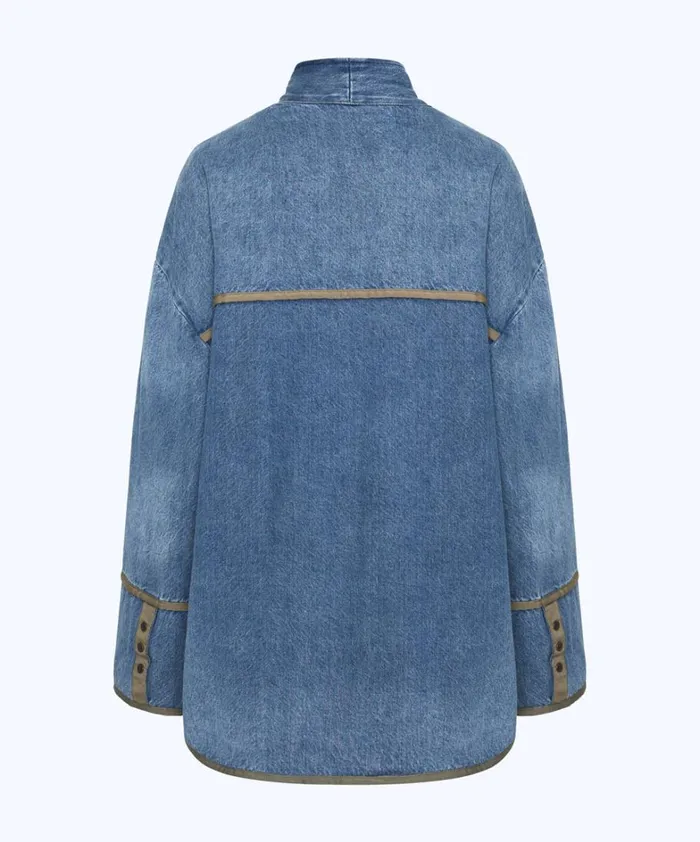 One Teaspoon Jackets KIMONO DENIM QUILTED JACKET 8211 Women One Teaspoon Jackets KIMONO DENIM QUILTED JACKET 8211 Women