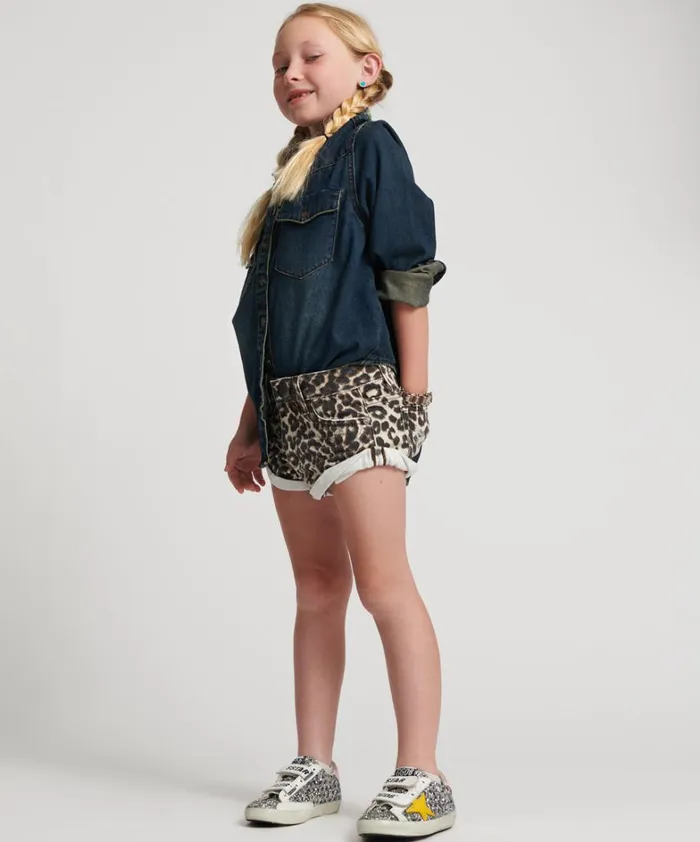 One Teaspoon Kids KIDS LEOPARD BANDITS 8211 Kids