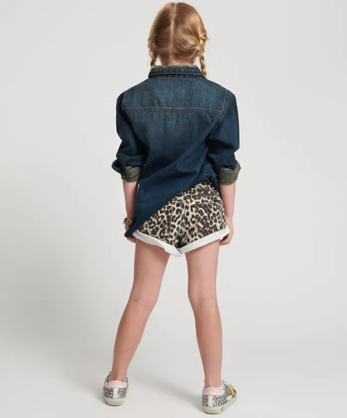 One Teaspoon Kids KIDS LEOPARD BANDITS 8211 Kids