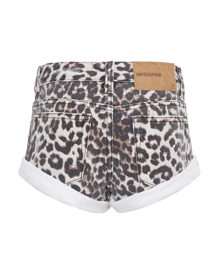 One Teaspoon Kids KIDS LEOPARD BANDITS 8211 Kids