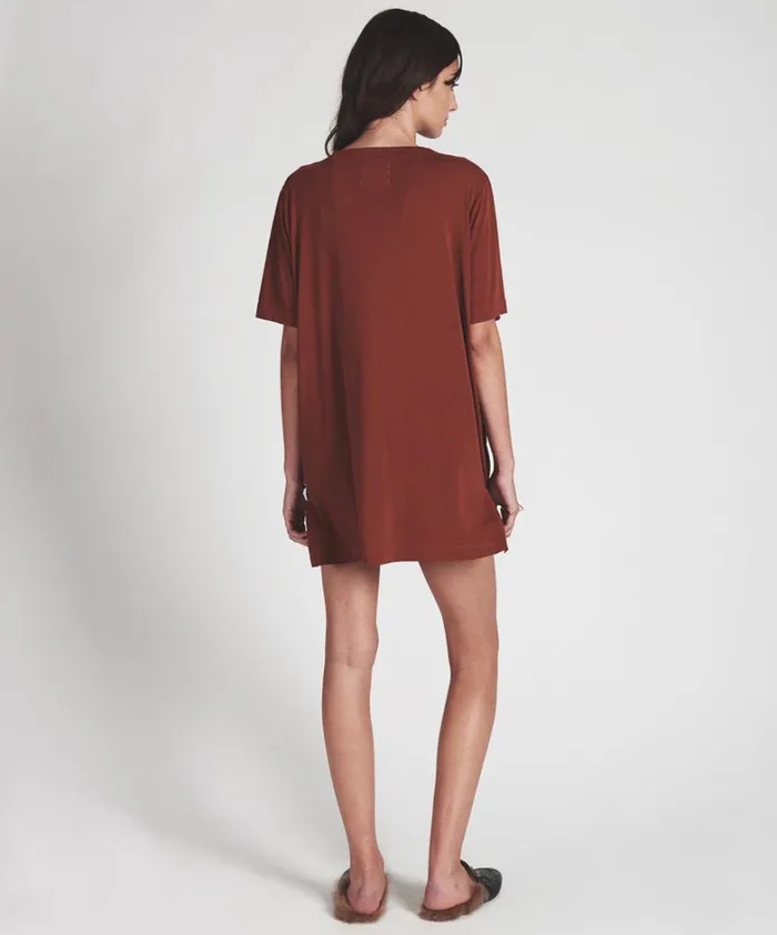 One Teaspoon Mini Dresses BUFFALO MODAL SLOUCHY DRESS 8211 Women One Teaspoon Mini Dresses BUFFALO MODAL SLOUCHY DRESS 8211 Women