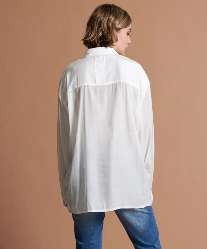One Teaspoon Shirts SHEER TUX MAN SHIRT 8211 Women