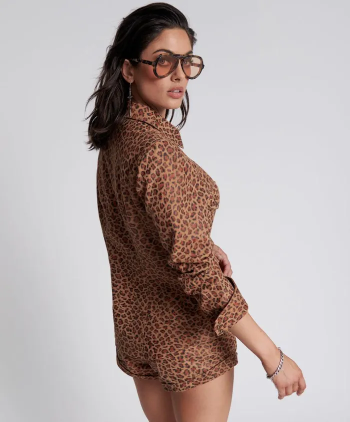 One Teaspoon Shirts WILD THING SUEDE SHACKET 8211 Women One Teaspoon Shirts WILD THING SUEDE SHACKET 8211 Women