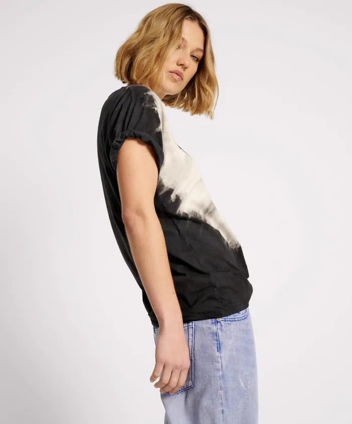 One Teaspoon Tees and Tanks BLACK HEART TIE DYE UNISEX TEE 8211 Women One Teaspoon Tees and Tanks BLACK HEART TIE DYE UNISEX TEE 8211 Women