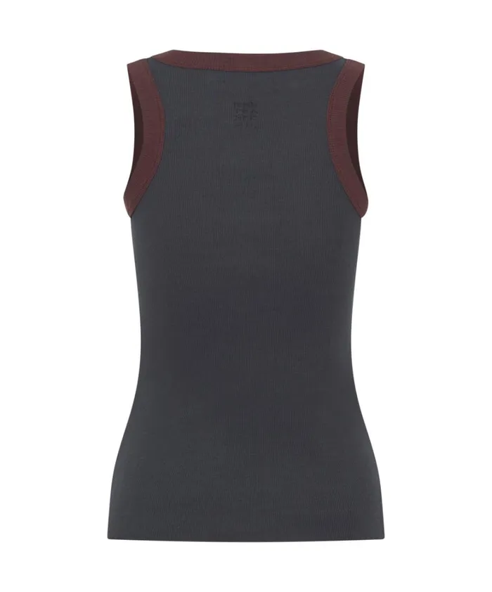 One Teaspoon Tops 2 TONE EQUIPMENT TANK 8211 Women