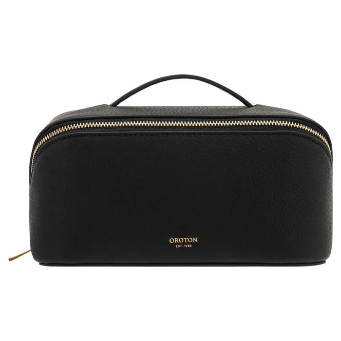 Oroton Beauty Cases Accessories Fife Medium Beauty Case Black