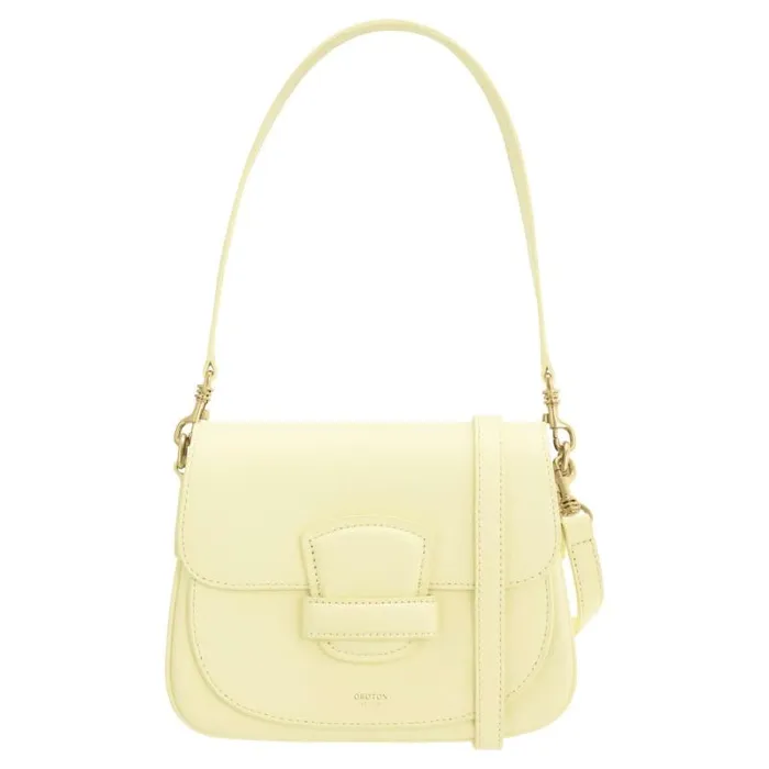 Oroton Crossbody Women Carter Small Day Bag Lemon Butter