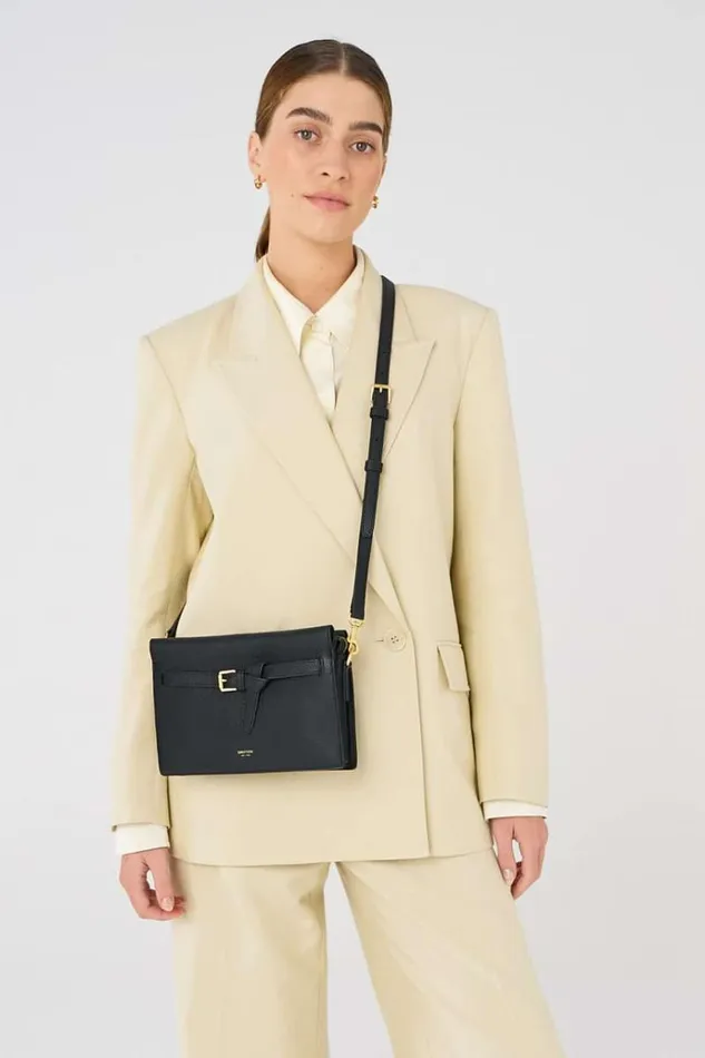 Oroton Crossbody Women Margot Crossbody Black