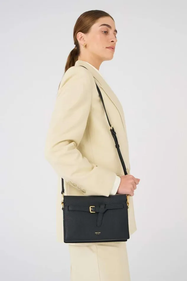 Oroton Crossbody Women Margot Crossbody Black