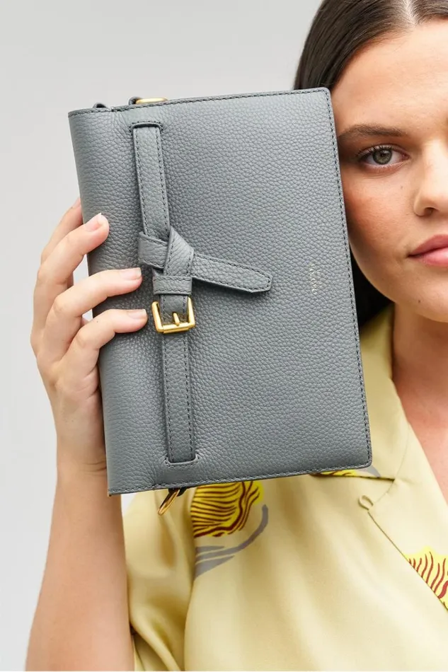 Oroton Crossbody Women Margot Crossbody Dark Slate
