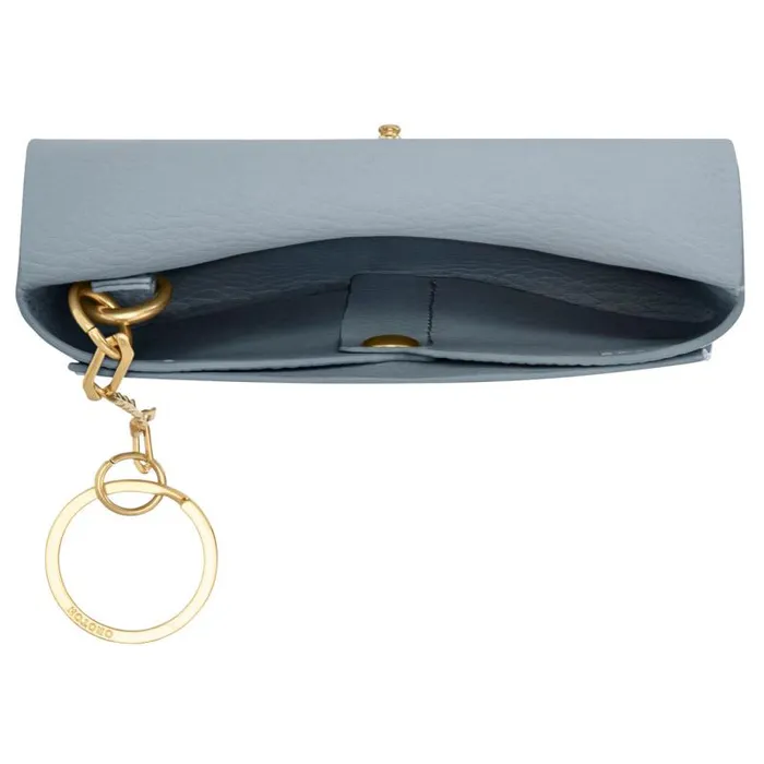 Oroton Keyrings Accessories Margot Keyring Pouch Dusk Blue