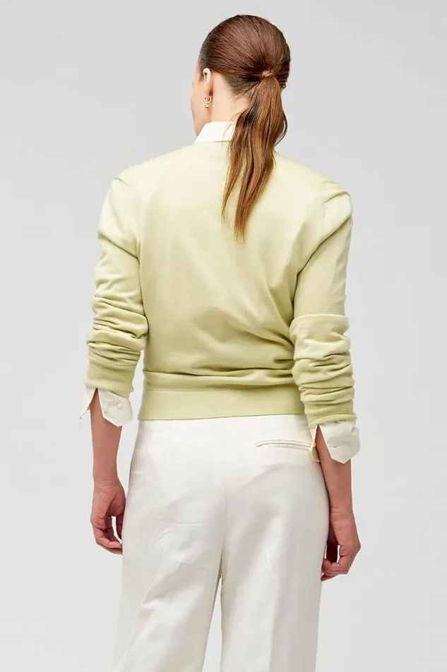 Oroton Knitwear Women Wrap Cardigan Fennel