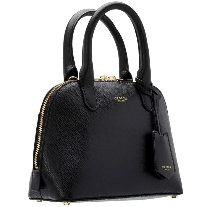 Oroton Mini Bags Women Muse Micro Griptop Black